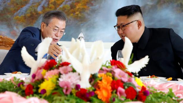 Kim trifft Moon: Viele schöne Worte, wenige konkrete Taten