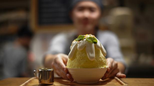 Kakigori-Eis: Jetzt kommt das Schneeeis aus Japan