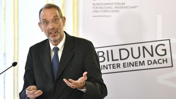Bildungsminister Heinz Faßmann
