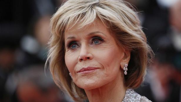 Jane Fonda bei den diesjärigen Filmfestspielen in Cannes.