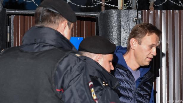 Kreml-Kritiker Alexej Nawalny erneut verhaftet