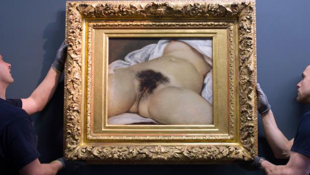 Das skandalträchtige Gemälde &quot;Ursprung der Welt&quot; aus dem Jahr 1866 schockierte Zeitgenossen.