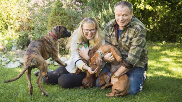 Helga Blank und Vladimir Damjani führen in NÖ einen untypischen Zoofachhandel.