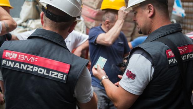 Rund 10.000 Baufirmen gibt es in Österreich, aber nur knapp 400 Finanzpolizisten, die Kontrollen durchführen.