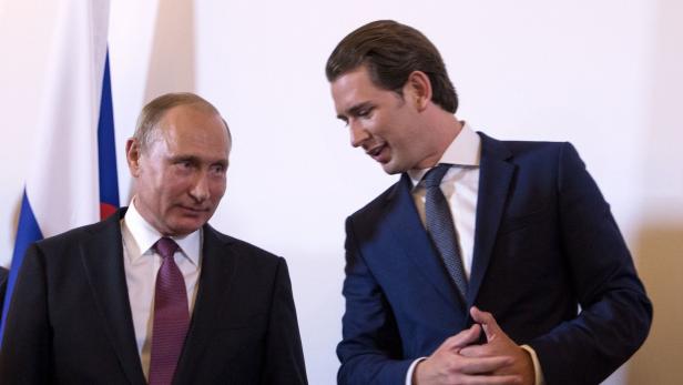 Kurz besucht Putin am Mittwoch in St. Petersburg