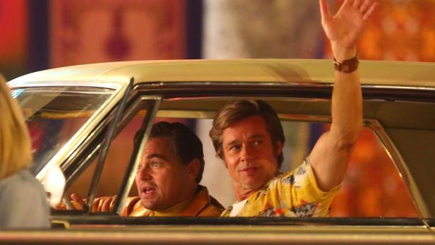 Pitt & DiCaprio: Rivalität am "Once Upon a Time in Hollywood"-Set