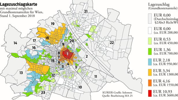 Lagezuschläge in Wien: Wohnen im Altbau wird günstiger