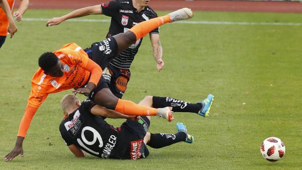 FUSSBALL TIPICO BUNDESLIGA / GRUNDDURCHGANG: RZ PELLETS WAC - TSV PROLACTAL HARTBERG