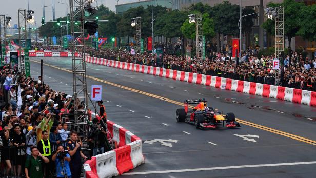 Red Bull absolvierte 2018 schon einen Showrun in Vietnam - aber nicht in Hanoi, sondern in Saigon.