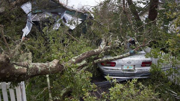 Chaos und Zerstörung: Hurrikan "Michael" wütet in Florida