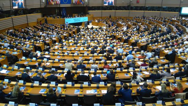 Hohe Frauenanteil beim &quot;Unternehmerparlament&quot; im Europäischen Parlament