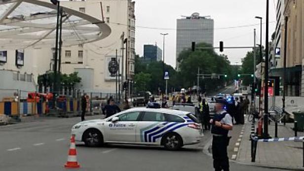 Brüssel: Bombenalarm in Einkaufszentrum