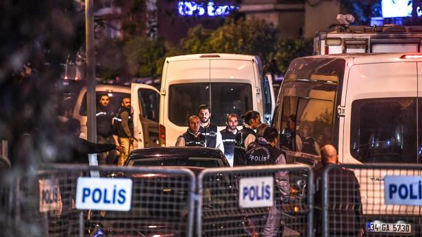 TURKEY-SAUDI-DIPLOMACY-POLICE