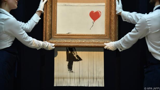 Banksy wollte sein Werk vollends zerstören