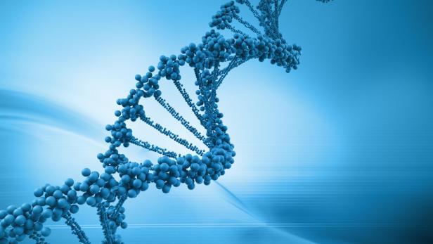 Digital illustration of a dna Bildnummer: 31991850