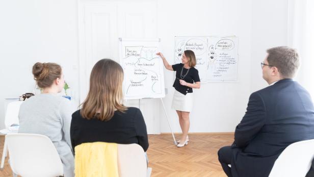 Für das Erlernen von Schlagfertigkeit werden Workshops angeboten.