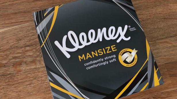 Sexismusvorwurf: Kleenex benennt "Mansize"-Taschentücher um