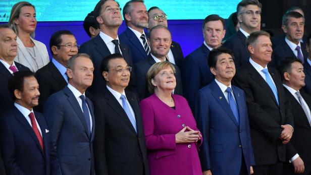 Europa und Asien im Schulterschluss gegen Trump
