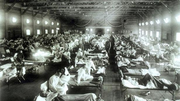Die Spanische Grippe gilt als tödlichste Influenza-Pandemie der Geschichte.