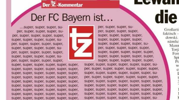 "tz" schlägt nach Medienschelte der Bayern-Bosse zurück