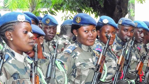 Diese jungen Rekruten der malischen Armee sind die Hoffung Europas