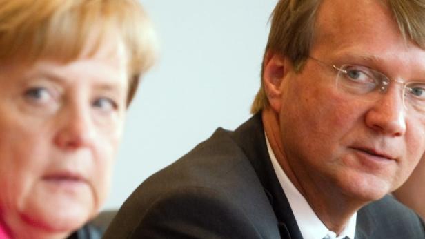 Angela Merkel und Christian Lindner bei einer Veranstaltung.