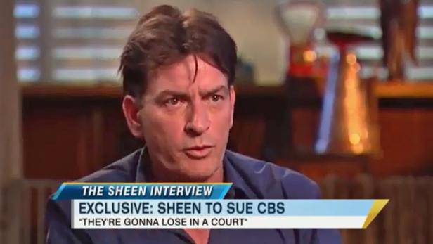 Interview: Charlie Sheen will klagen