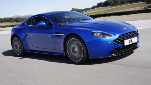 Aston Martin V8 Vantage S: Das blaue Wunder