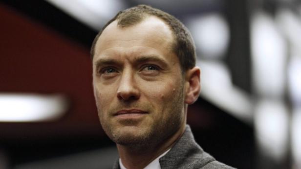 Porträt des Schauspielers Jude Law.