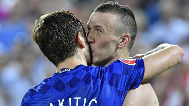 Ivan Perisic schoss Kroatien zum Sieg über Spanien.