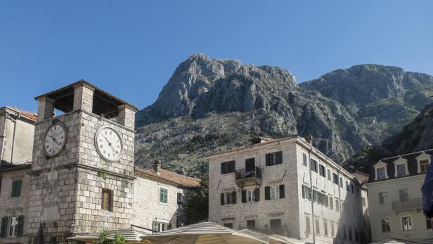 Die wundervolle Kulisse der Hafenstadt Kotor