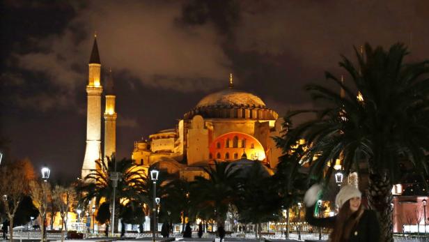 3,3 Millionen Besucher strömen jedes Jahr ins Museum Hagia Sophia in Istanbul