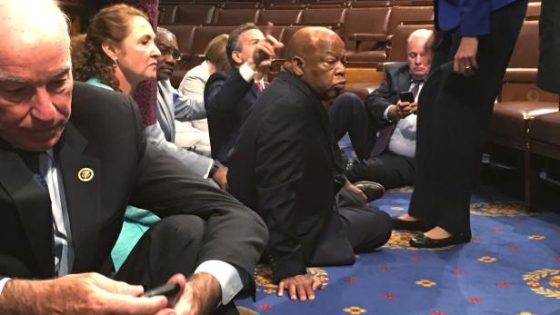 Das Sit-in der Abgeordneten in Washington