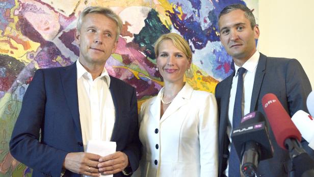 Lopatkas neuester Coup: Er holte Kathrin Nachbaur und Ex-Stronach-Sprecher Rouven Ertlschweiger in den ÖVP-Klub.