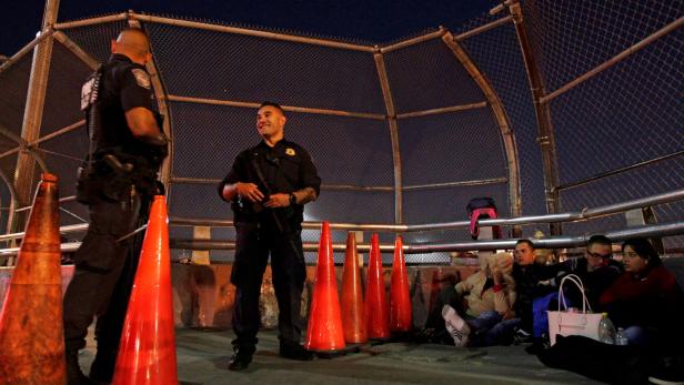 Mexiko: Polizei stoppte Migranten-Karawane Richtung USA