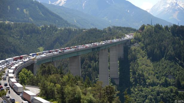 Die Brennerautobahn ist gesperrt