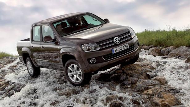 VW Amarok: Auf in die Grube