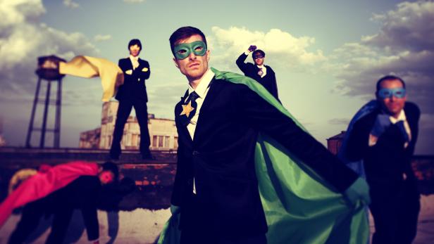 Schauen sich Männer Superhelden an, werden sie selbstbewusster