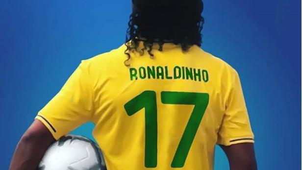 Ronaldinho macht aus seiner Sympathie für den Rechtspopulisten keinen Hehl.
