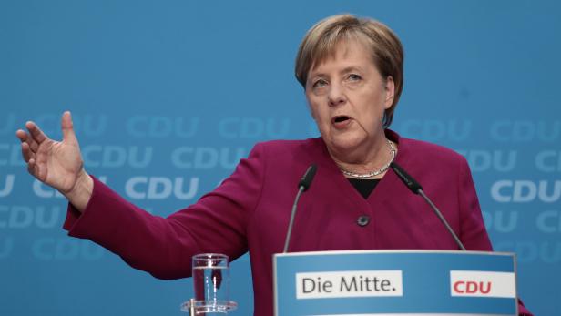 Angela Merkel hört mit der Politik auf