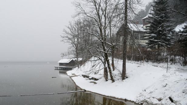 Daniel Craig sah Schnee: Zwei Tage lang grassierte das Bond-Fieber am Altausseer See.