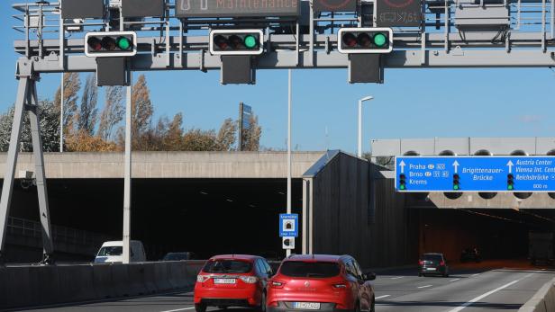 Sperre des Kaisermühlentunnels am Sonntagvormittag aufgehoben