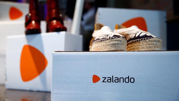 FILE PHOTO: Goods of Zalando Operations, are seen during the company's annual shareholder meeting in Berlin