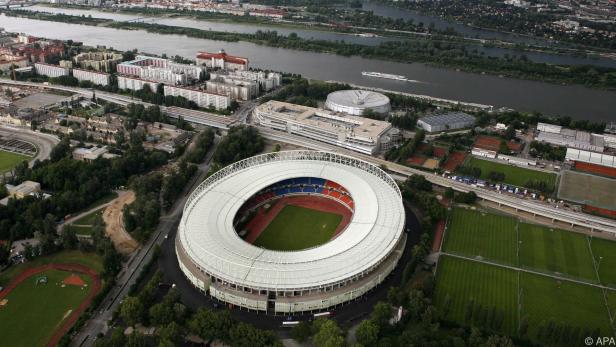 Als Schauplatz wurde das Ernst-Happel-Stadion in Wien angegeben
