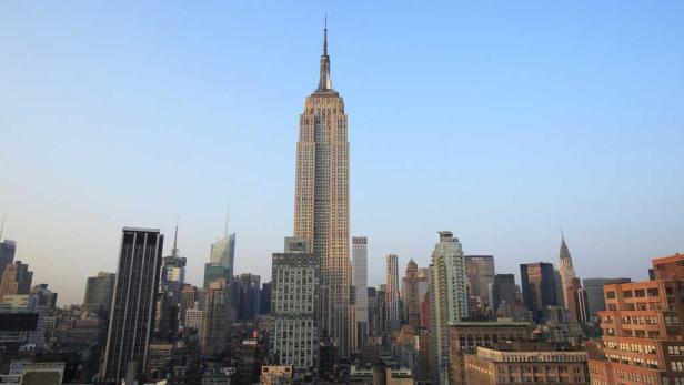 Das Empire State Building wird 80