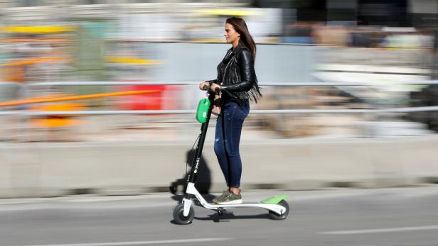 Elektro-Scooter überrollen die Stadt