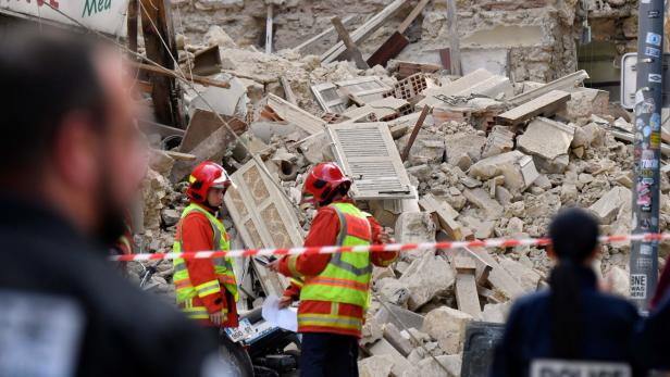 Marseille: Zwei Gebäude in Altstadt eingestürzt