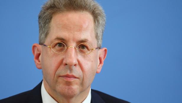 FILE PHOTO: President of the Germany's Federal Office for the Protection of the Constitution Maassen attends a news conference in Berlin