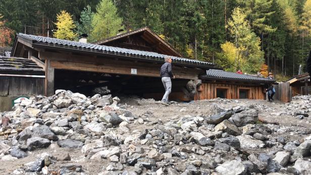 Private Schäden, wie in der Osttiroler Galitzenklamm, sind noch nicht eingerechnet