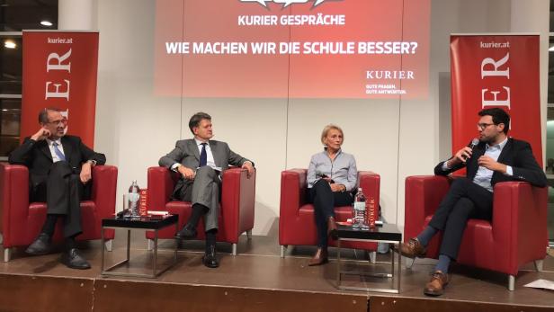 KURIER-Diskussion live: Wie machen wir die Schule besser?